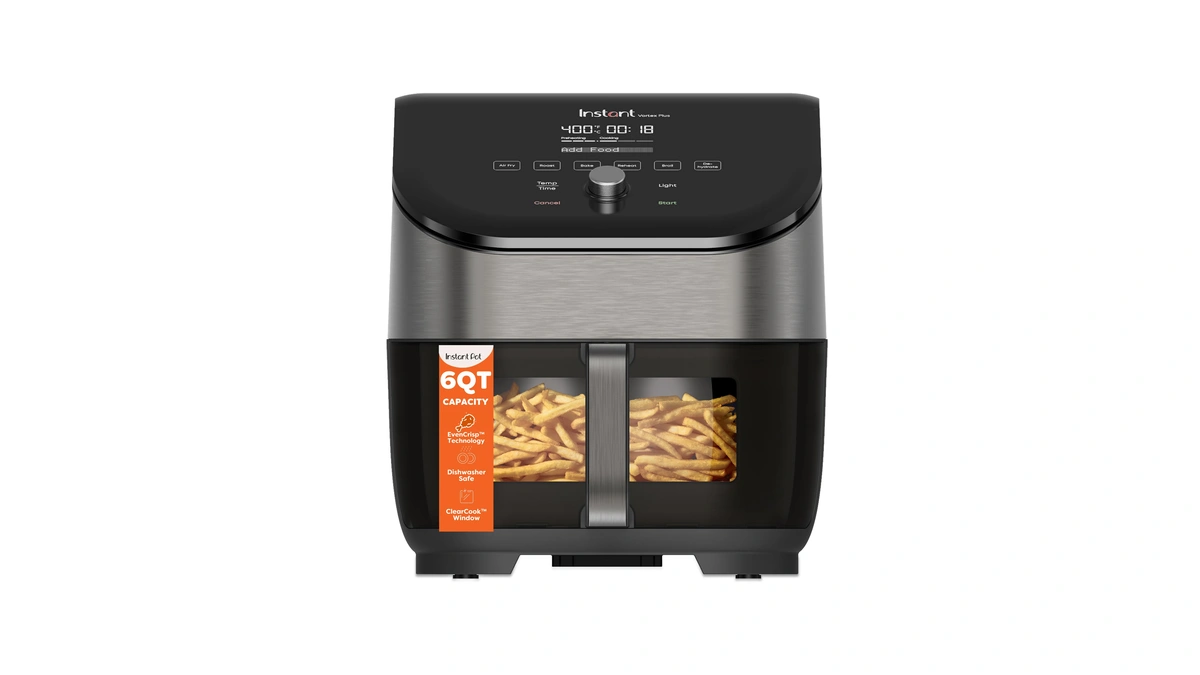 Instant Pot Vortex Plus 6qt Air Fryer With Odor Erase