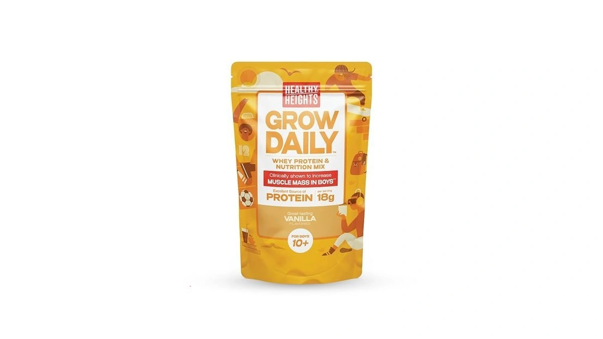 Healthy Heights Grow Daily Kids Protein Drink Mix (vanilla) -