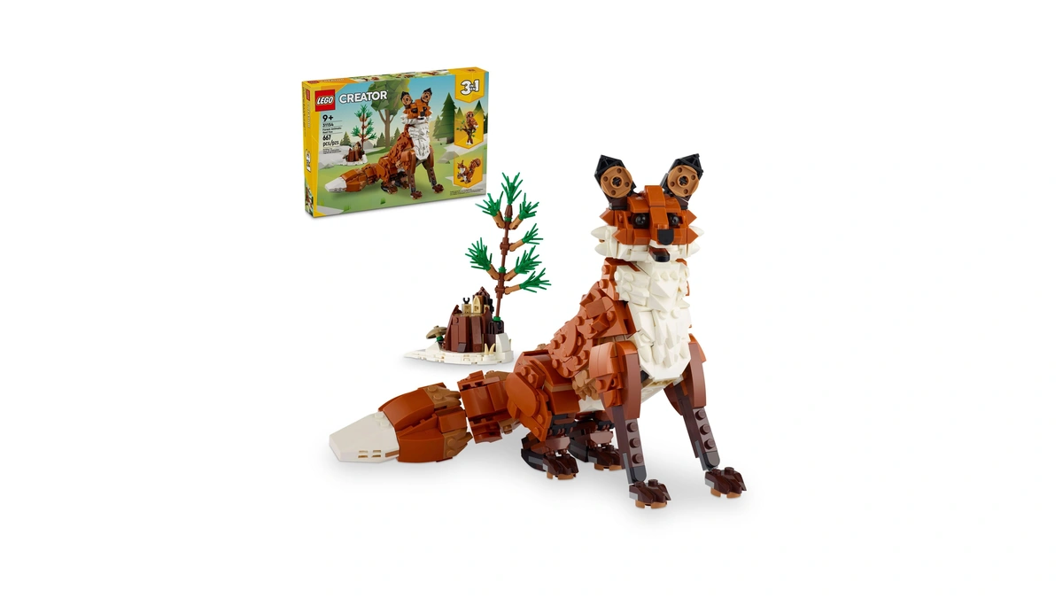 Lego Creator 3 In 1 Forest Animals Red Fox Toys