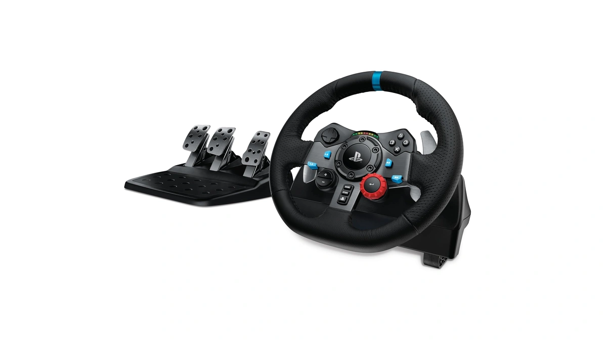 Logitech G29 Driving Force Racing Wheel And Floor Pedals, Real