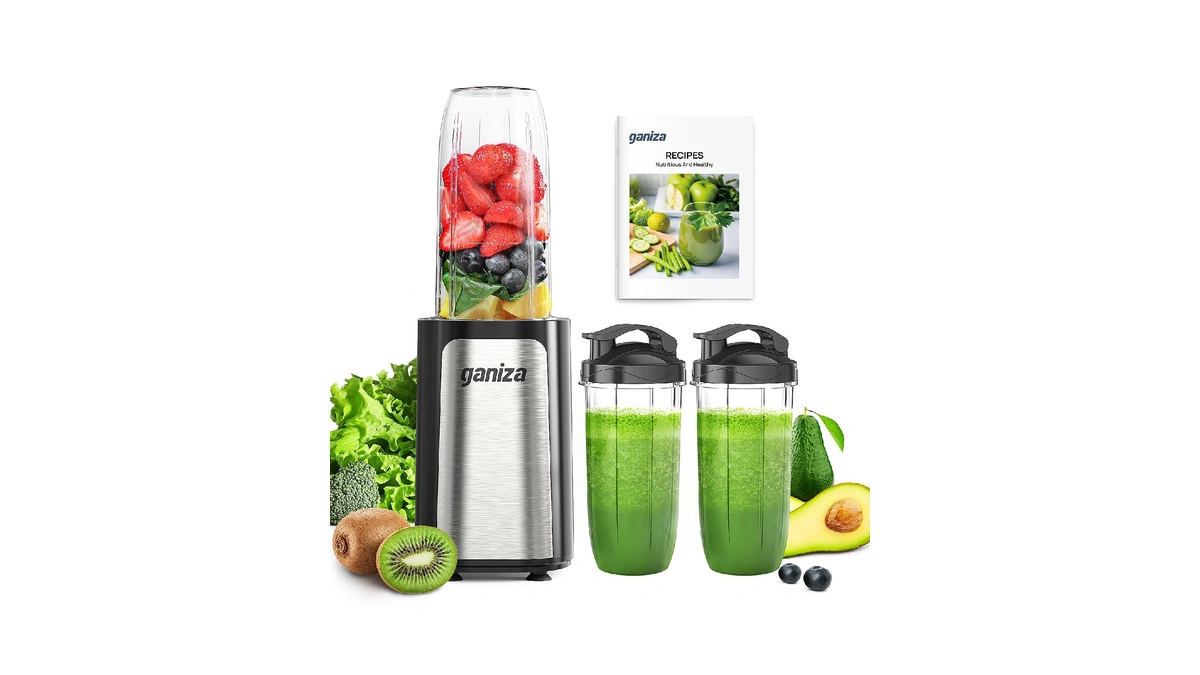 Ganiza Blender For Smoothies, 14pcs Personal Blender For Shake And