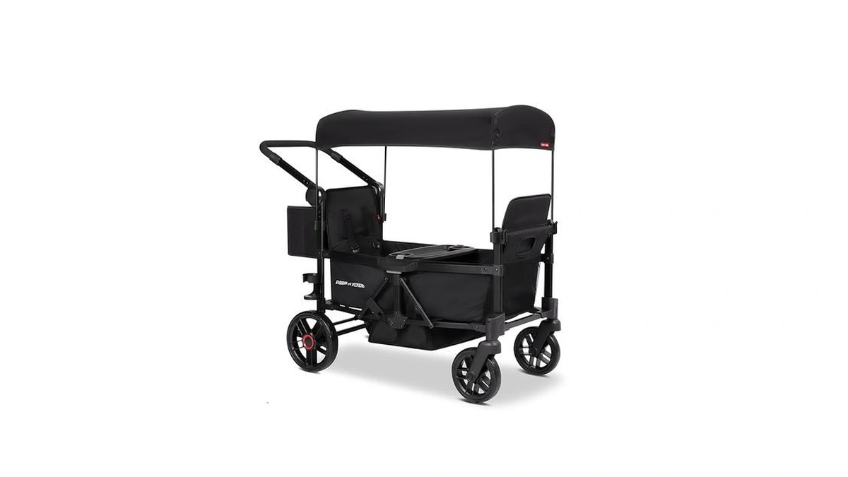 Radio Flyer Voya 2.0 2-seat Stroller Wagon, For Kids 6+