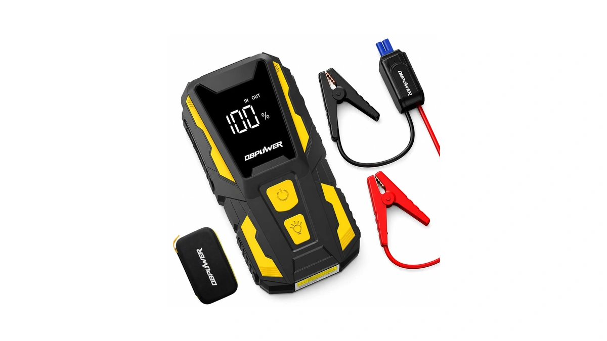 Dbpower 5000a Jump Starter, 74wh Car Battery Jump Starter For