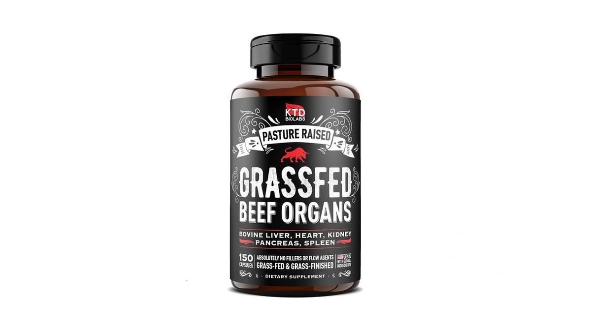 Ktd Biolabs Grass Fed Beef Organ Supplement – Beef Liver