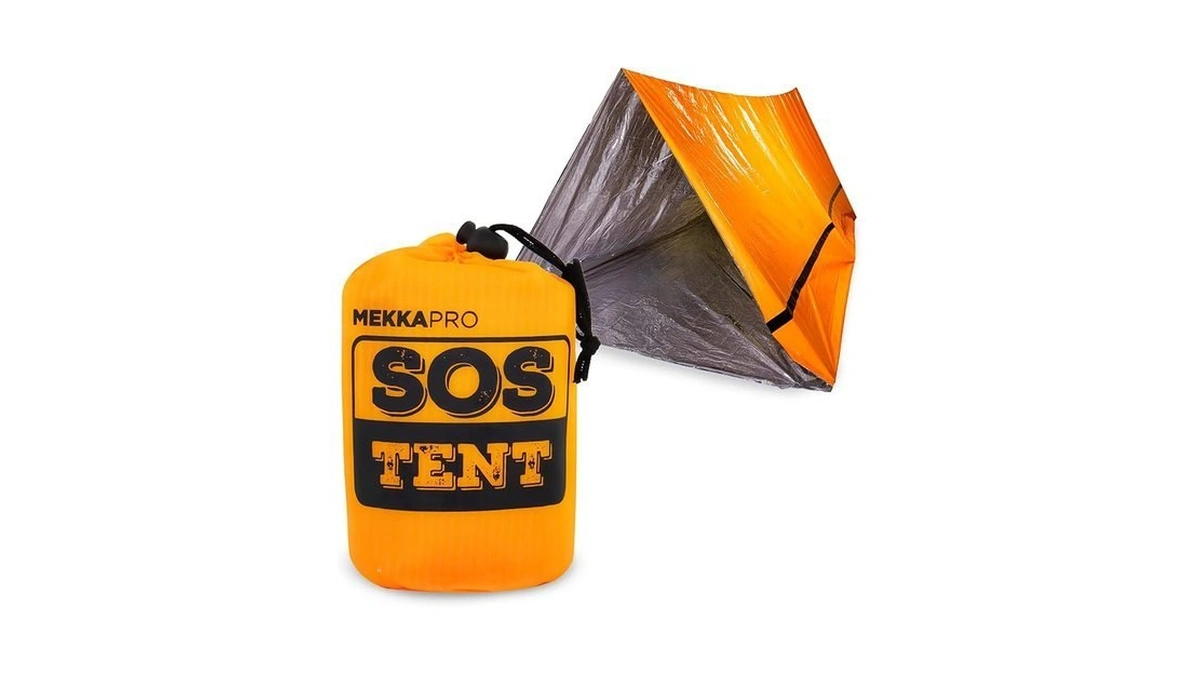 Mekkapro Emergency Shelter, Survival Tent, 2 Person Waterproof Structure, Portable