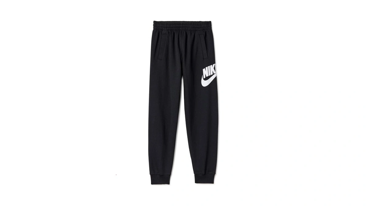 Nike Kid's Club Fleece Joggers, Black/white, Large