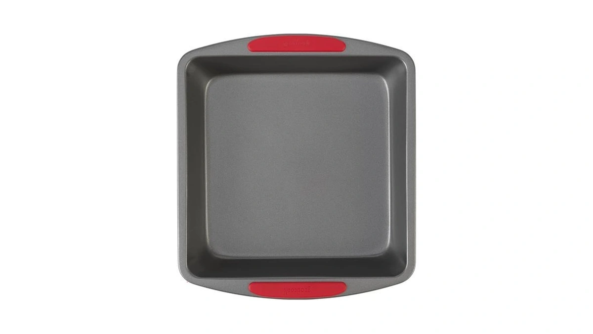 Goodcook Megagrip Baking Pan With Silicone Grip Handles Square Non-stick