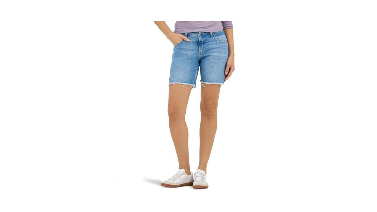 Lee Women's Legendary 7" Side Slit Denim Short, Best In