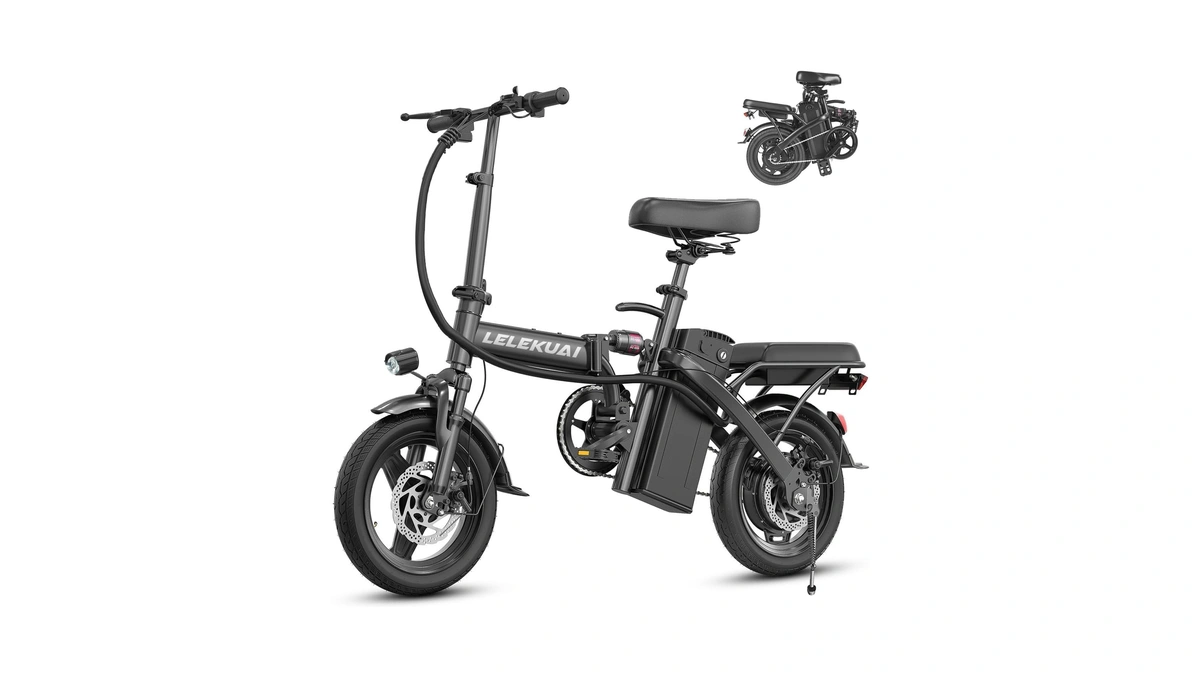 Electric Bike For Adults And Teens, Folding Ebike,commuter City Foldable