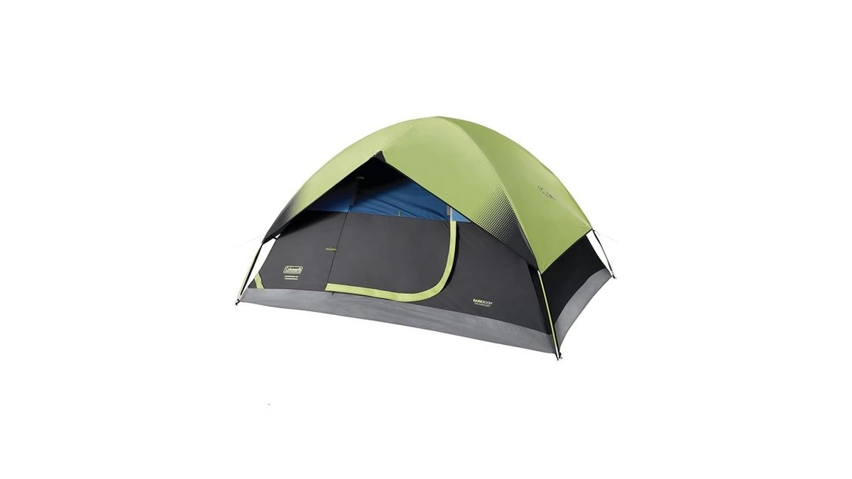 Coleman 4-person Sundome Dark Room Dome Camping Tent