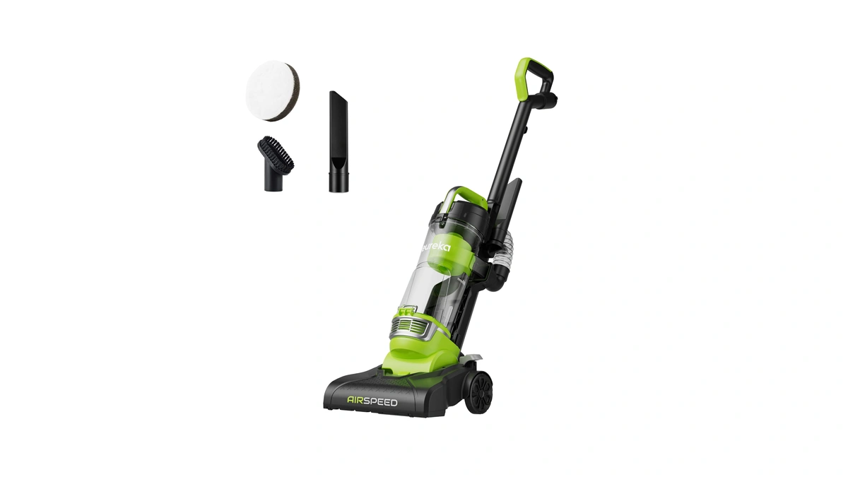 Eureka Airspeed Ultra-lightweight Compact Bagless Upright Vacuum Cleaner, Neu10ae4, Green