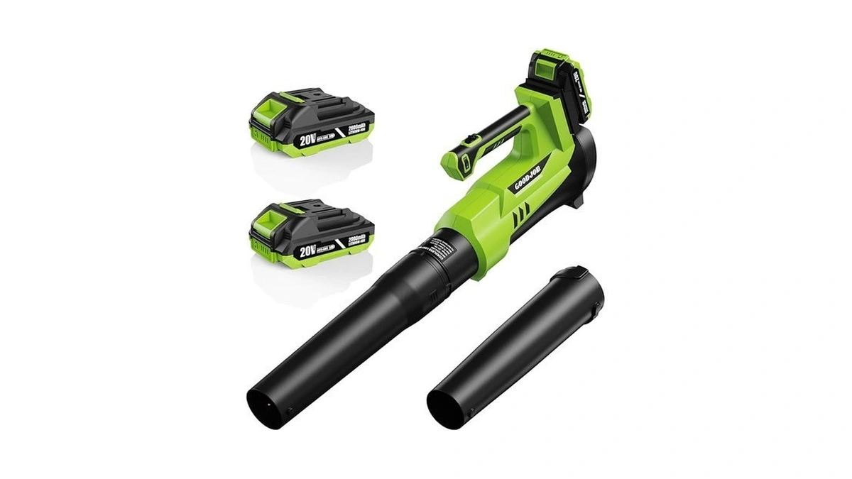 Cordless Leaf Blower 20v, 650 Cfm & 200 Mph Battery