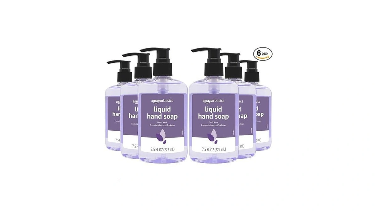 Amazon Basics Original Fresh Liquid Hand Soap With Moisturizers, 7.5