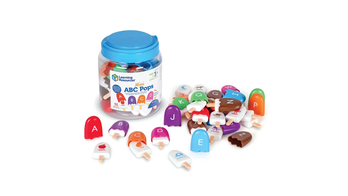 Learning Resources Mini Abc Pops – Alphabet Toys, Abc Puzzle,