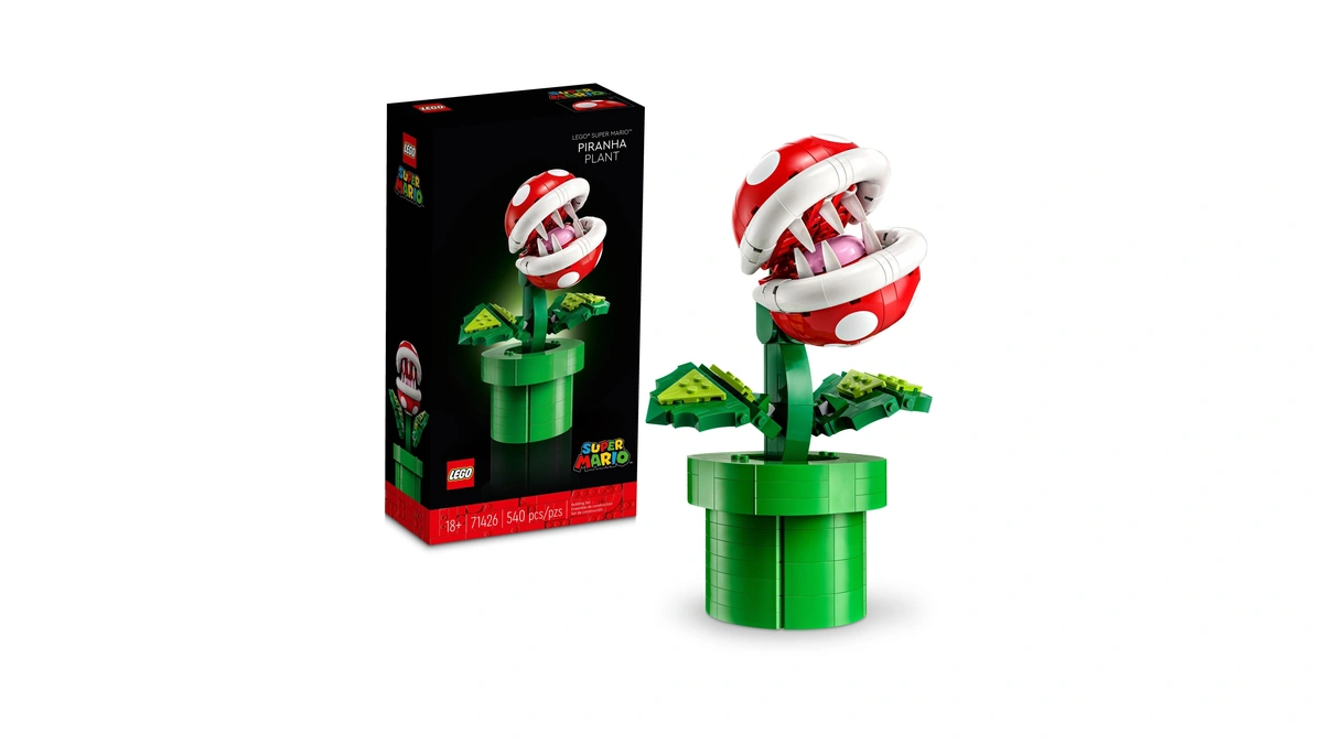 Lego Super Mario Piranha Plant Building Sets For Adults -