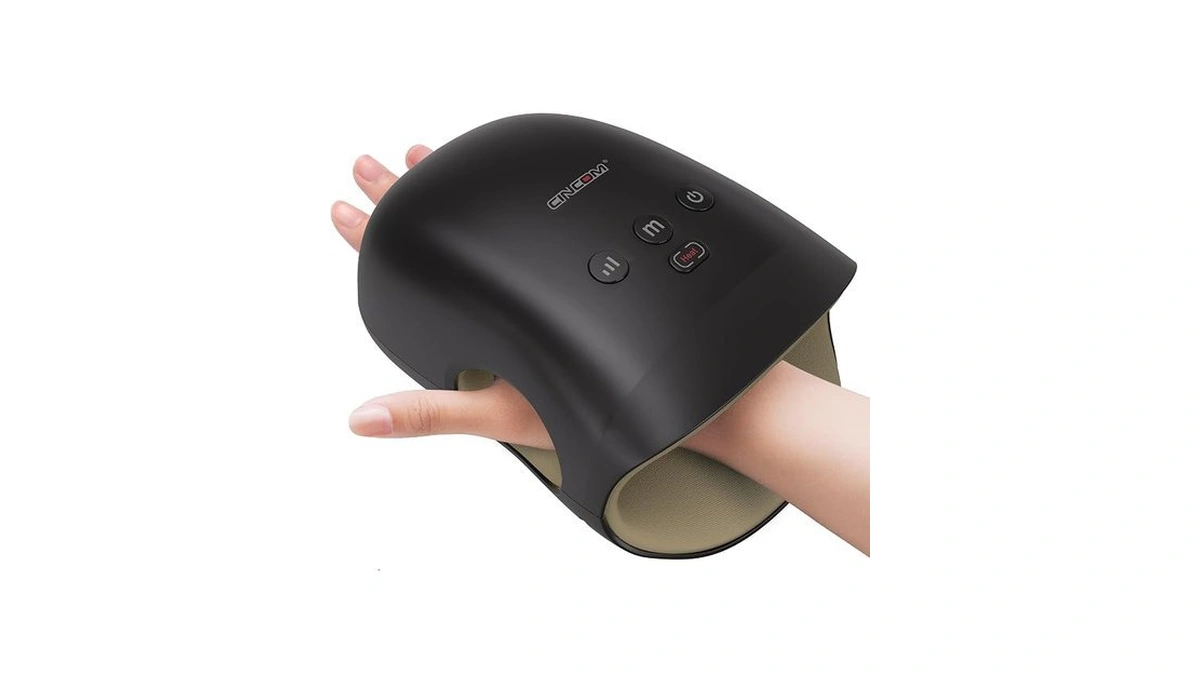 Cincom Hand Massager - Cordless Hand Massager With Heat And
