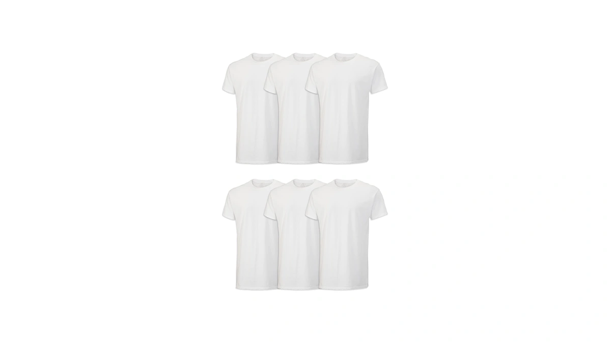 Fruit Of The Loom Men's Stay Tucked Crew T-shirt -