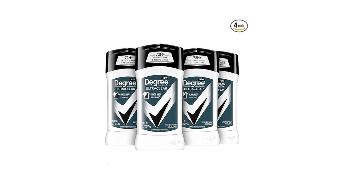 Degree Men Ultraclear Antiperspirant Deodorant Black + White 72-hour Sweat