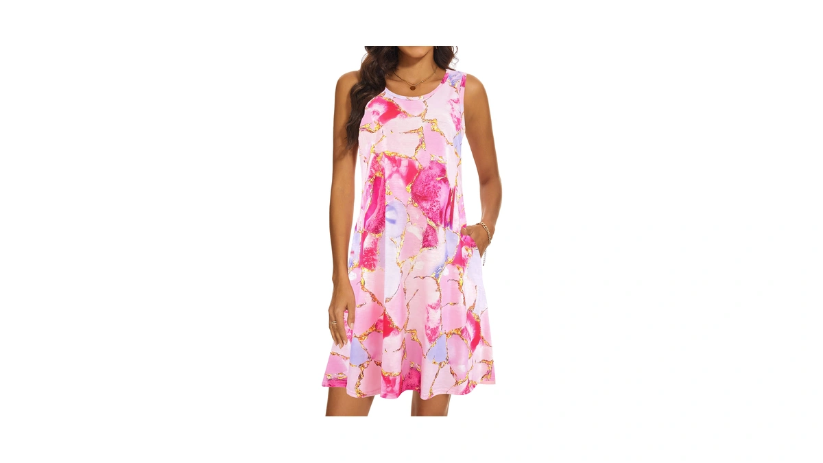 Moskill Summer Dresses For Women 2026 Casual Sundresses Beach Cover