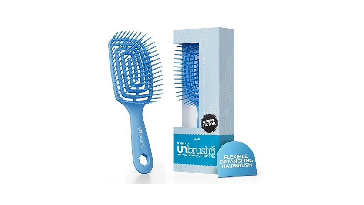 Fhi Heat Unbrush Flex Detangling Brush — Ultra-flexible, Pain-free Hair