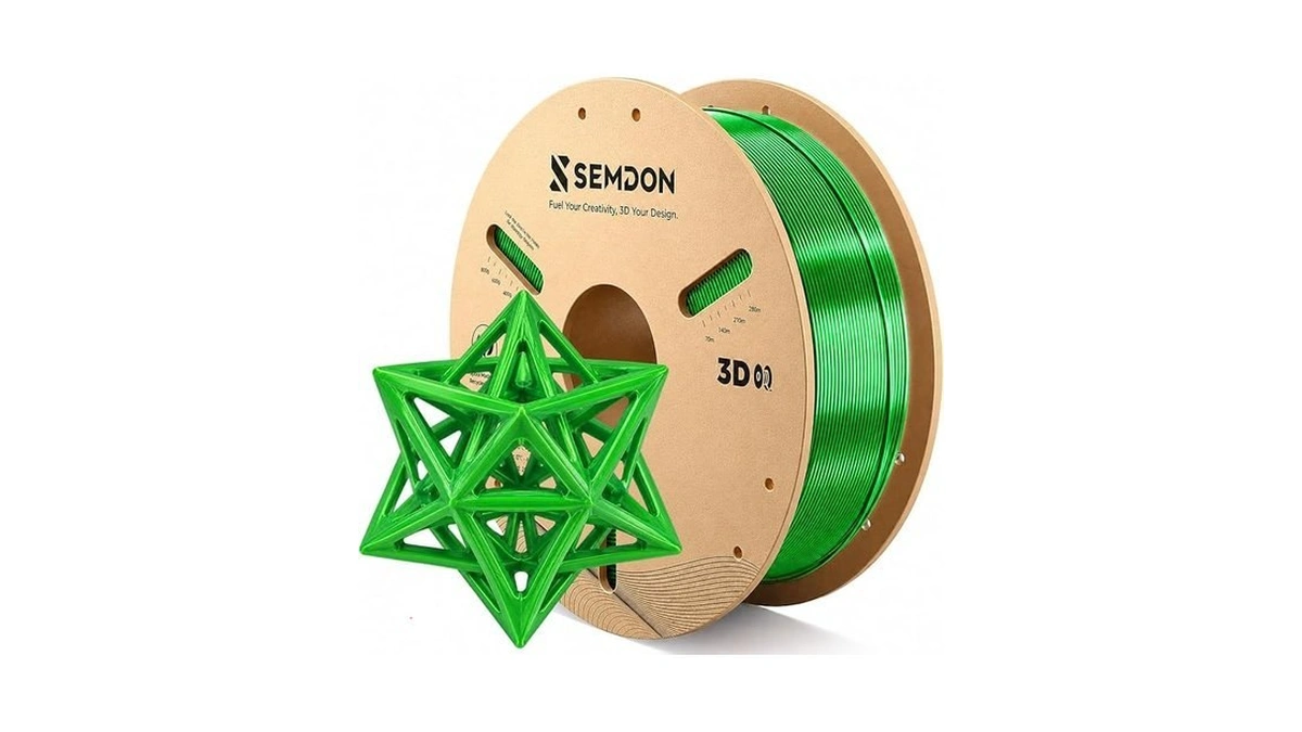 Vivid Green Pla Filament 1.75mm 1kg, Silk Pla Basic Filament