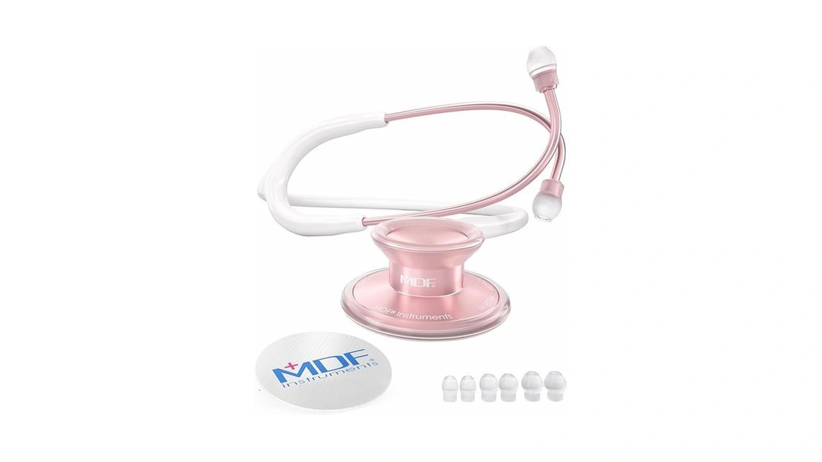 Mdf Instruments, Acoustica Lightweight Stethoscope For Doctors, Nurses, Students, Home