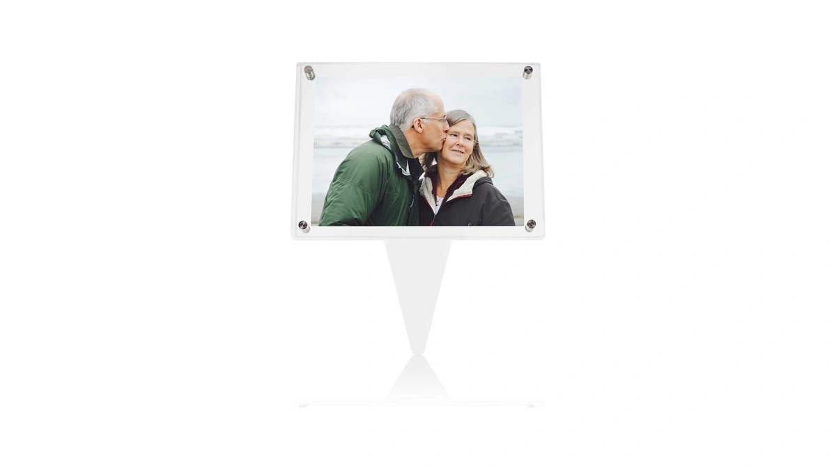 Simpleview 5x7 Waterproof Picture Frame | Memorial Gifts | Cemetery