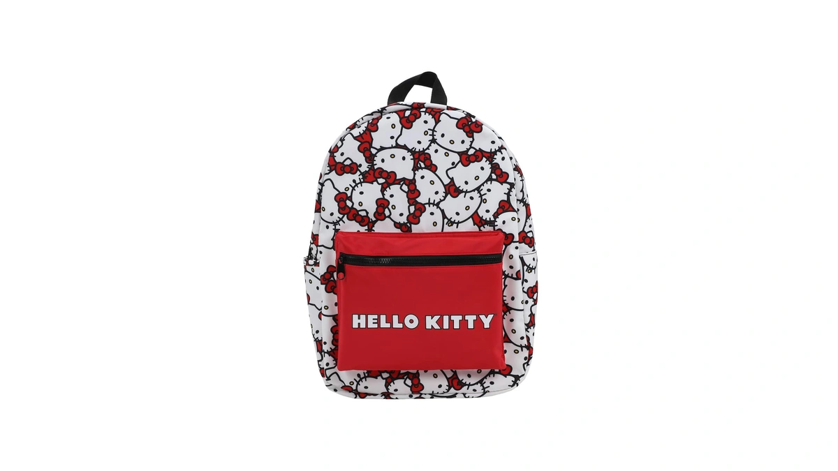 Bioworld Sanrio Hello Kitty Head Toss Aop With Hello Kitty