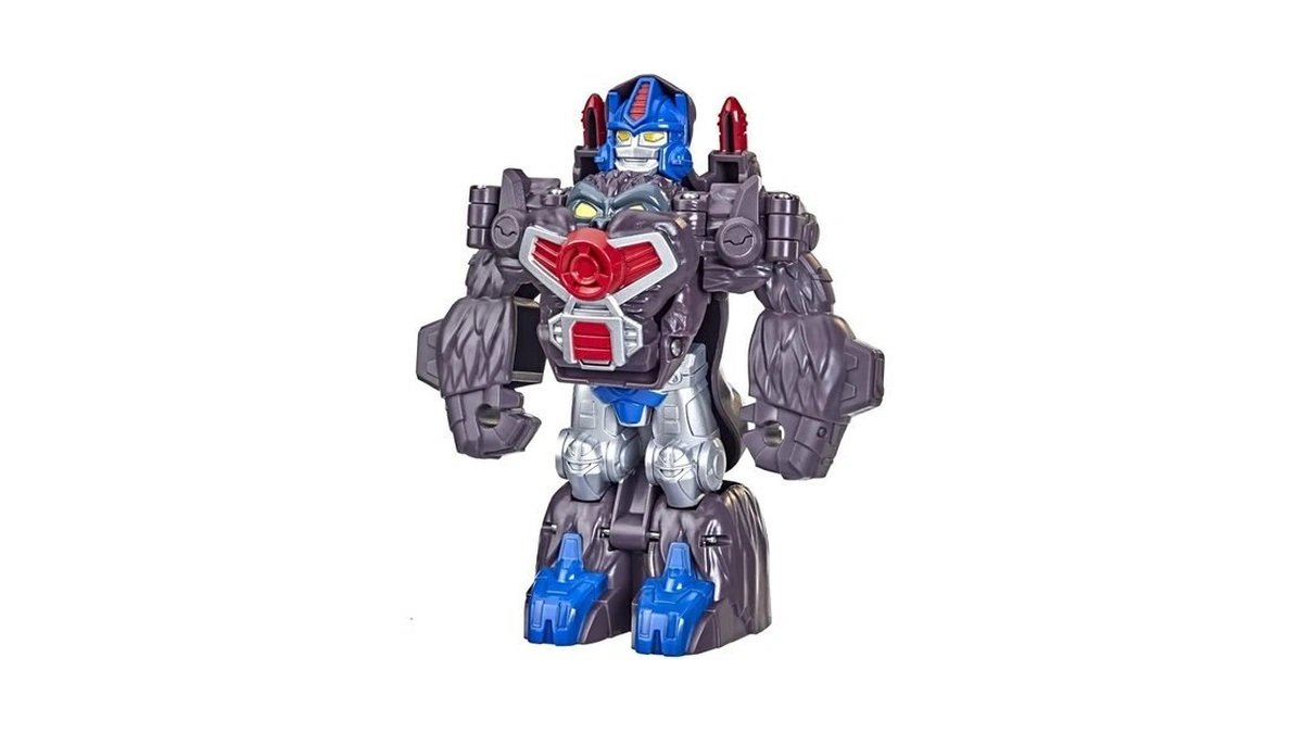 Transformers Classic Heroes Team Optimus Primal Converting Toy, 4.5-inch Action