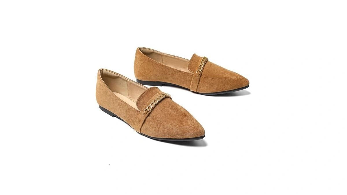 Rivsoi Comfortable Womens Flat Shoes, Pointed Toe Women Loafers Lightweight