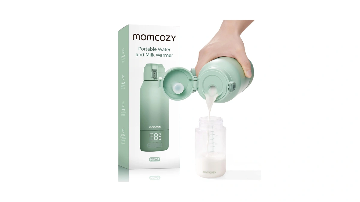 Momcozy Portable Bottle Warmer For Travel – Dual Heating Modes