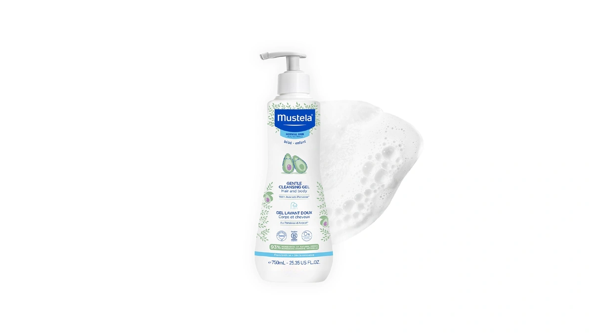 Mustela Gentle Cleansing Gel - Baby Wash For Delicate Skin