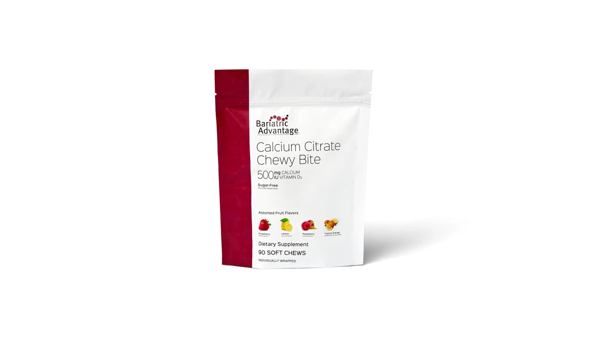 Bariatric Advantage Calcium Citrate Chewy Bites 500 Mg - Highly