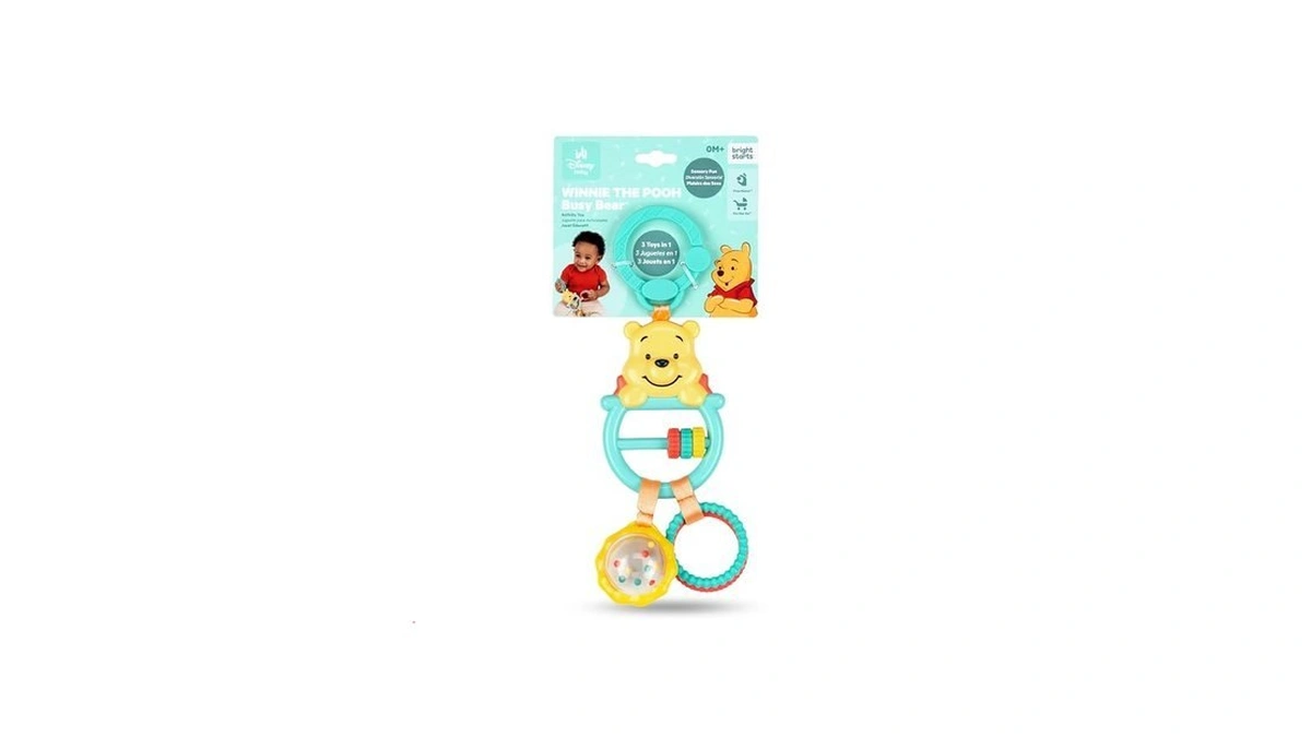 Bright Starts Disney Baby Winnie The Pooh Busy Bear Activity