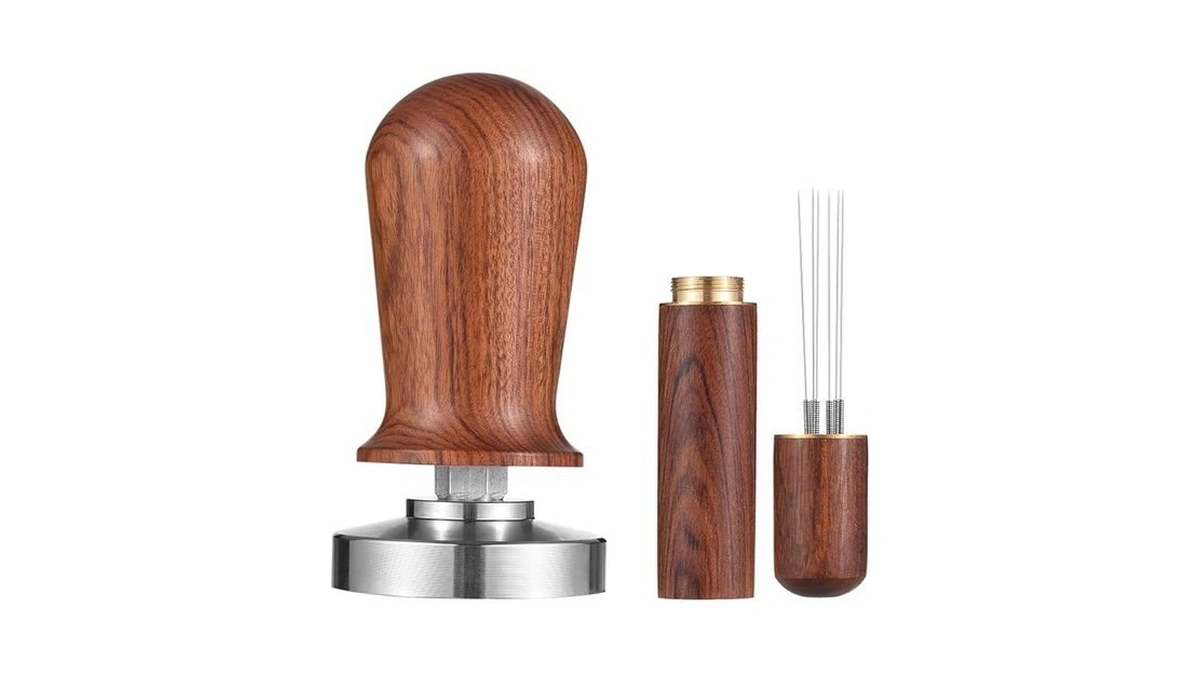 Sunydog Coffee Tamper Set, 51mm For Espresso Tamper & Stirrer