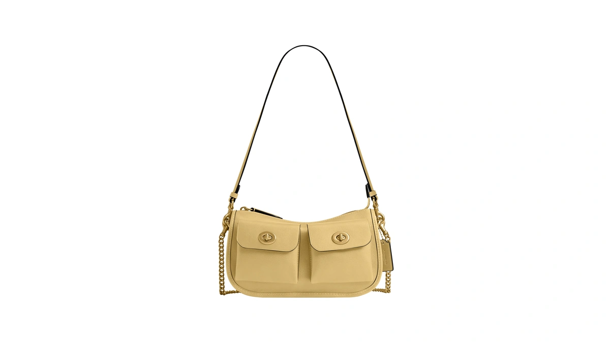 Coach The Originals Natural Grain Leather Twi...