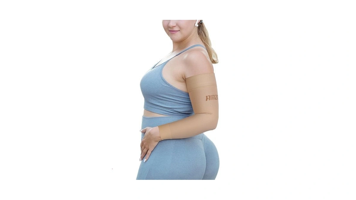 Amzamยฎ Medical Compression Arm Sleeve For Women & Men, 15-20
