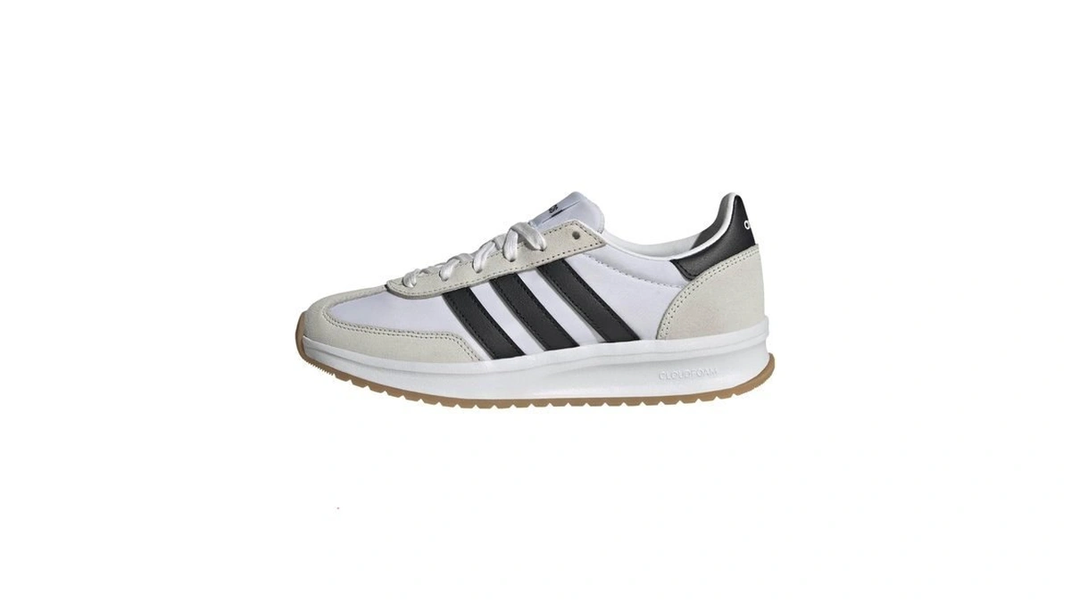 Adidas Women's Run 70s 2.0, White/black/grey, 5.5