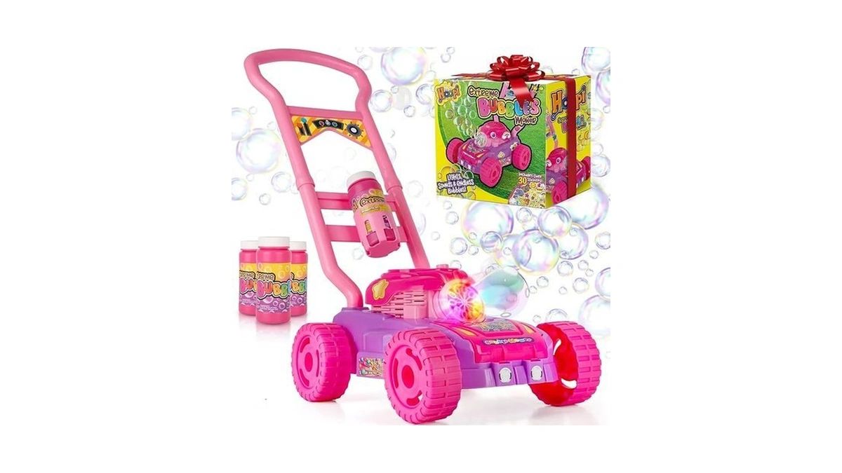 Amazon : Hoopi Extreme Bubble Lawn Mower For Todd