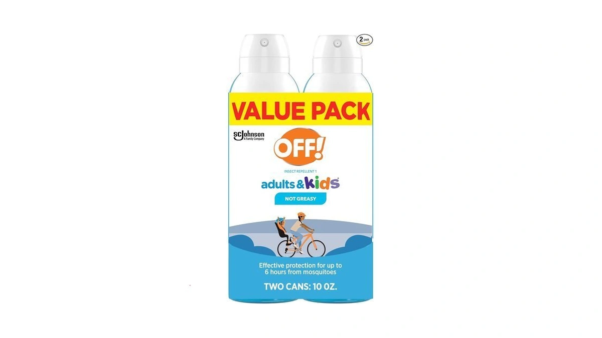 Off! Insect Repellent Aerosol For Adults & Kids, Fragrance-free Picaridin