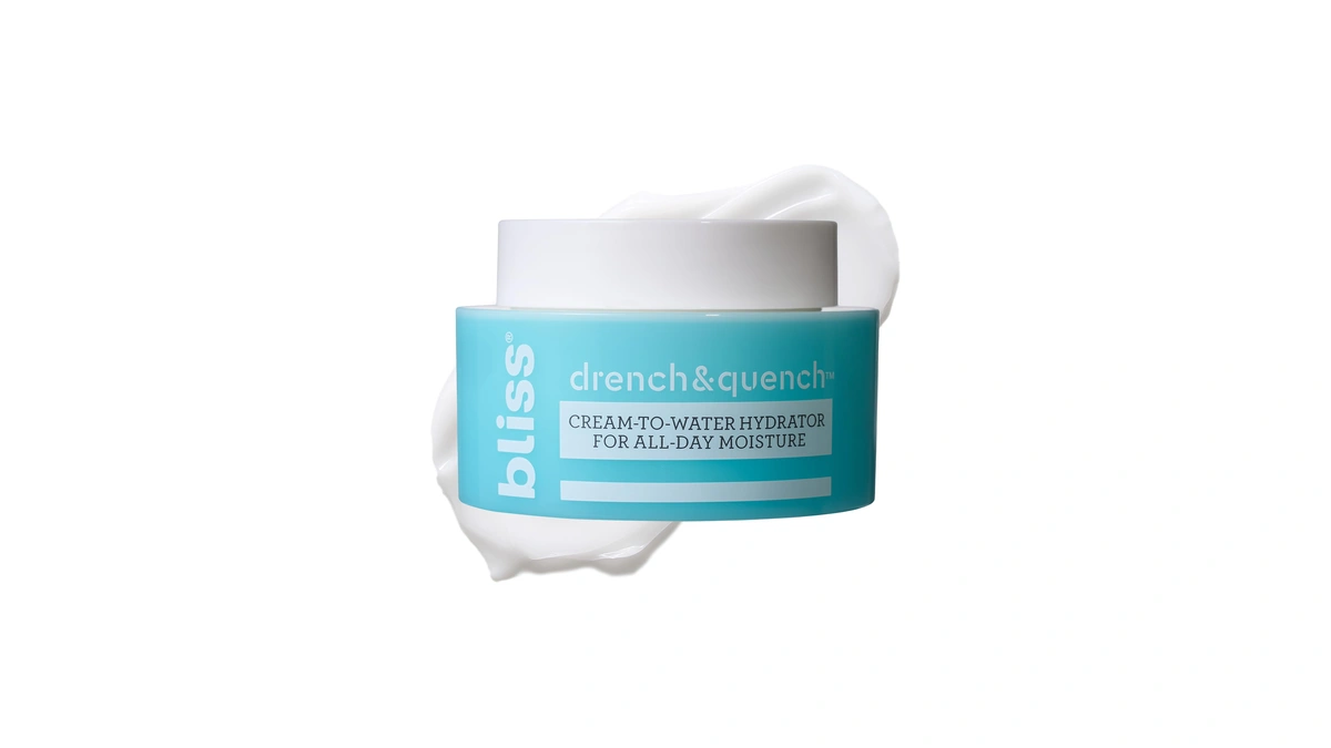 Bliss Drench & Quench Hyaluronic Acid Cream To Water Moisturizer