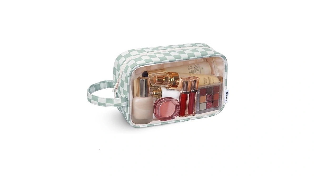 Narwey Clear Toiletry Bags For Traveling Women Men, Clear Travel