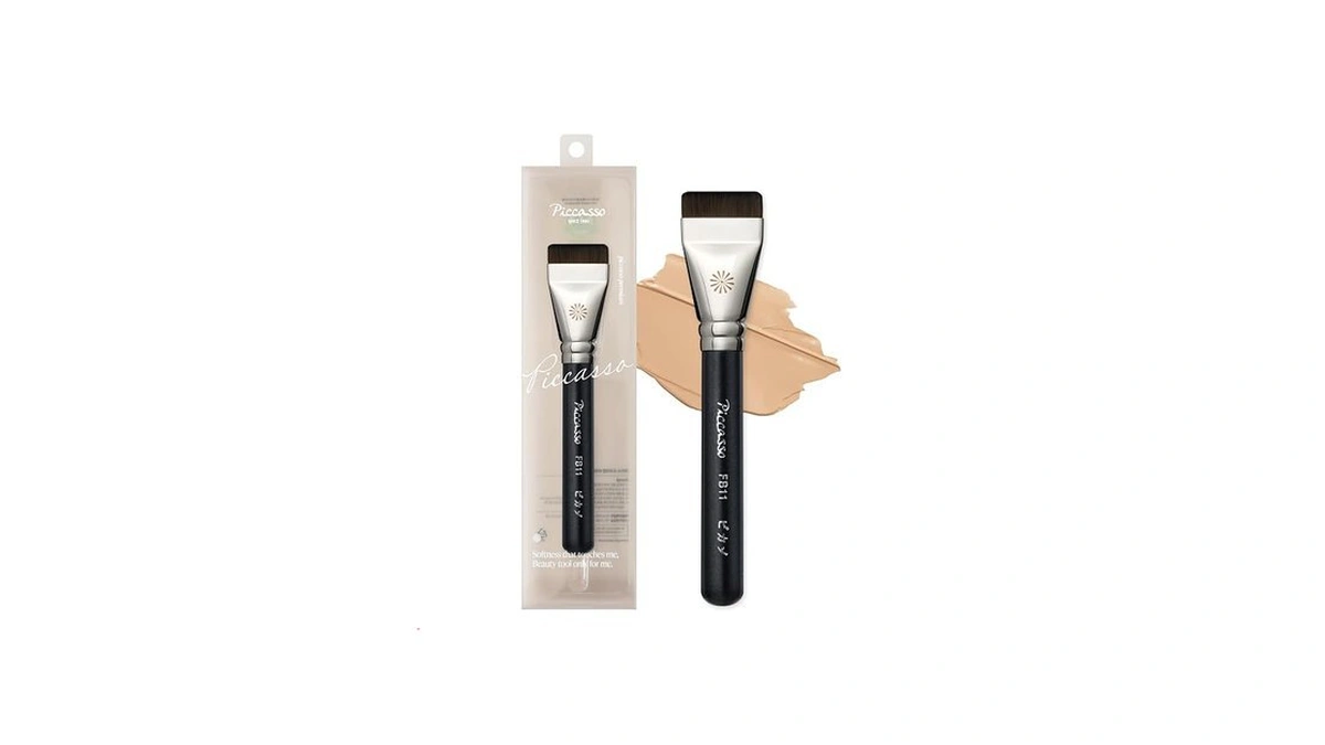Piccasso Brush Fb11 Spatula Brush – Professional Foundation Brush For