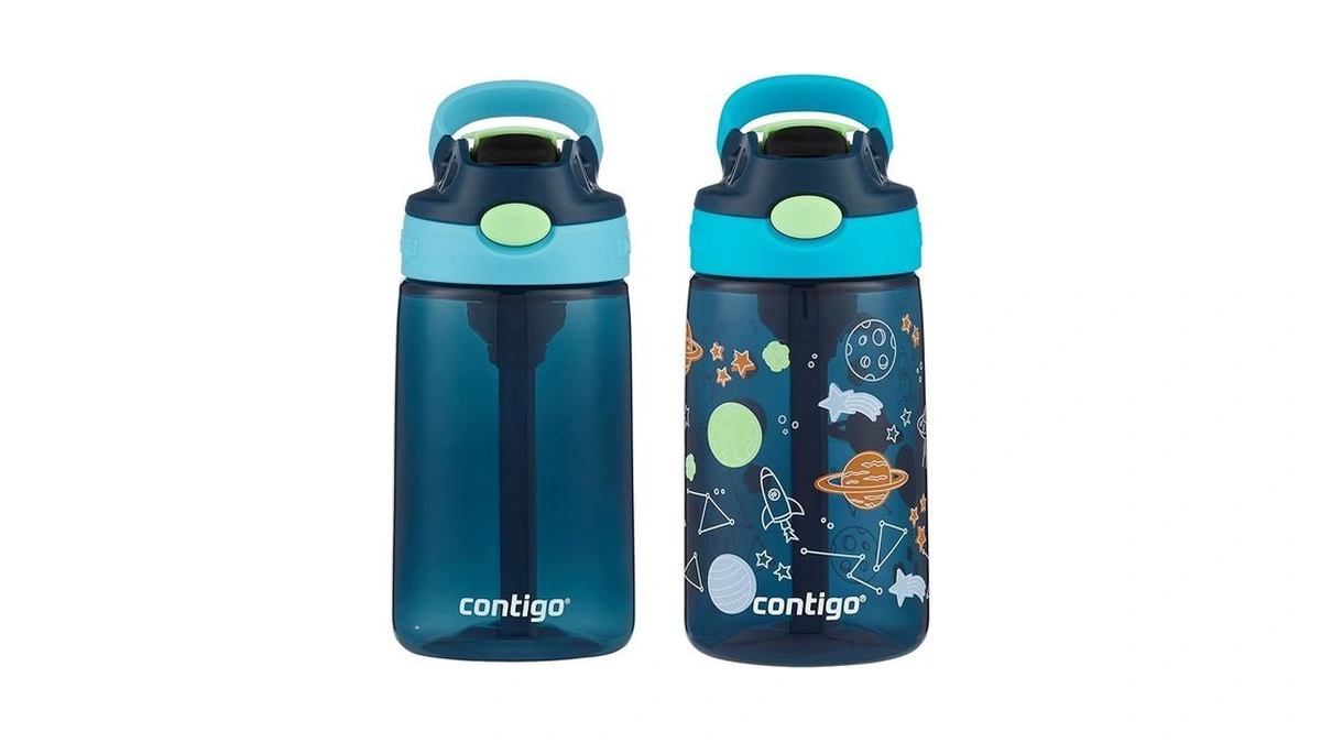 Contigo Kids Water Bottle With Redesigned Autospout Straw 14oz. 2