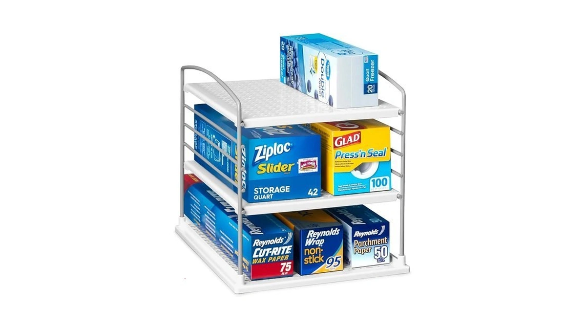 Youcopia Upspace Adjustable Box Organizer For Foil Wrap And Kitchen