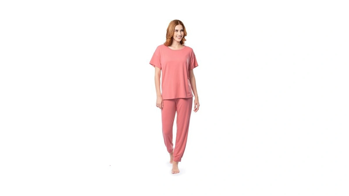 Fruit Of The Loom Women's Breathable Short Sleeve Top And