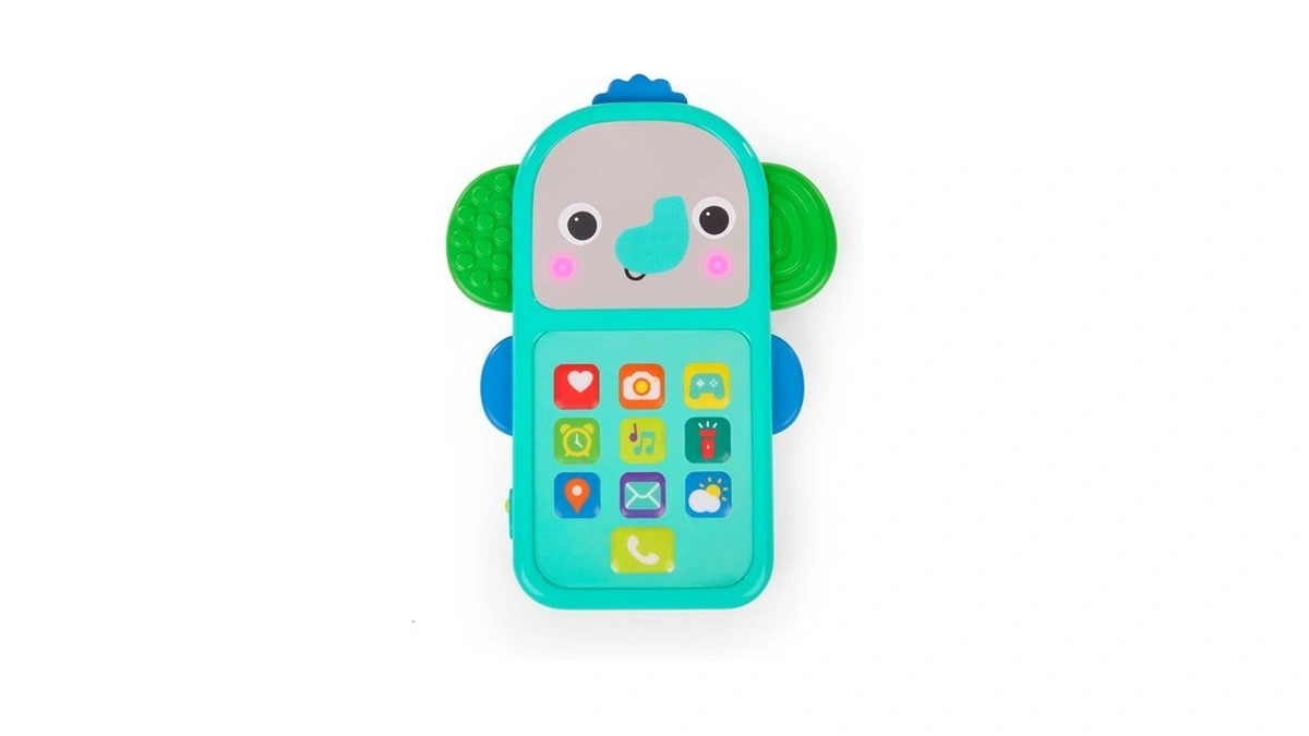 Bright Starts Elephone Baby Phone Toy For Mini-me Fun With