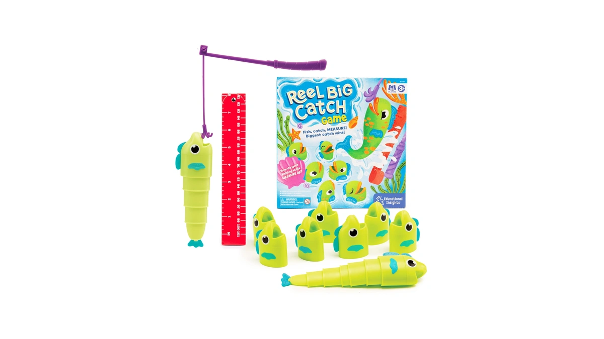 Educational Insights Reel Big Catch Game - Preschool Math Games
