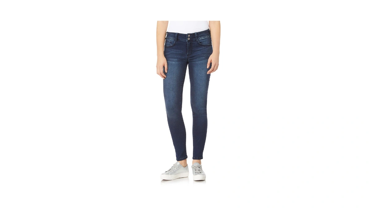 Wallflower Women's Ultra Skinny Mid-rise Insta Soft Juniors Jeans (standard
