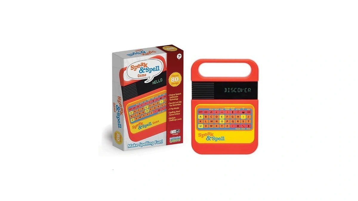 Speak & Spell Electronic Game - Educational Learning Toy, Spelling